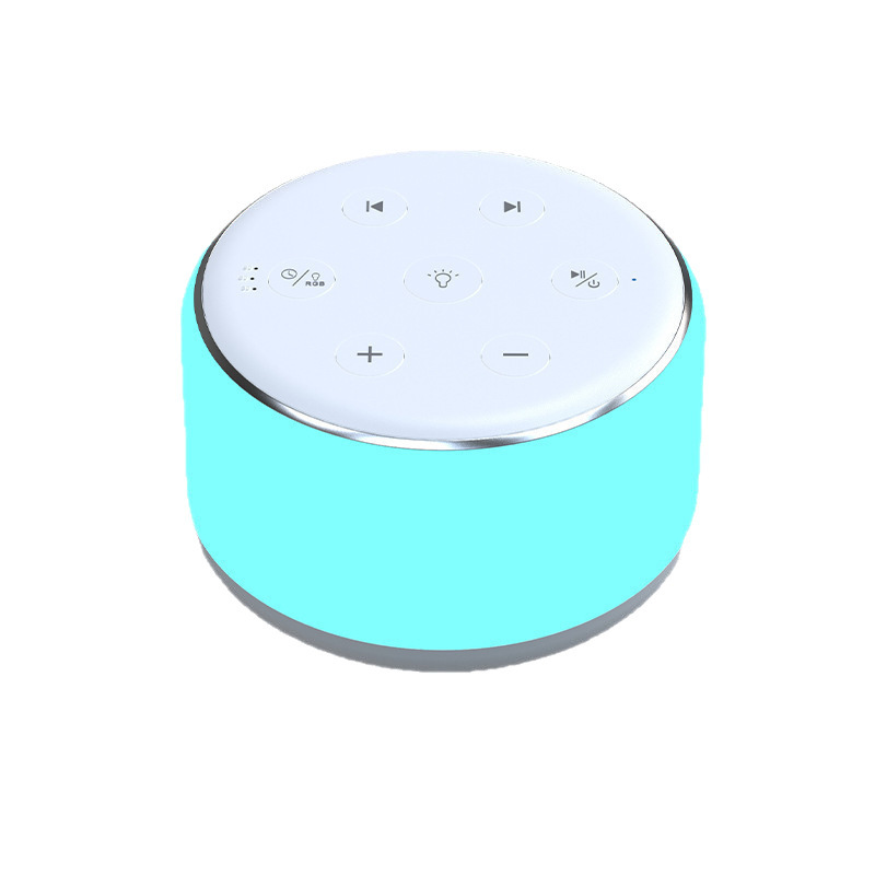 ポータブルホワイトノイズ睡眠器具暖かい光ナイトライト自然な音響効果減圧睡眠器具赤ちゃんのなだめ睡眠を改善|undefined