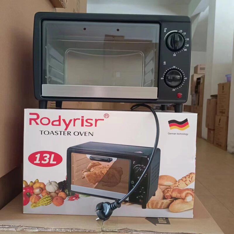 13L European standard export electric oven air fryer breakfast machine baking machine pizza roast chicken wings roast whole Chicken Omelette