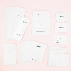 髮夾卡紙髮飾紙卡飾品包裝卡紙片