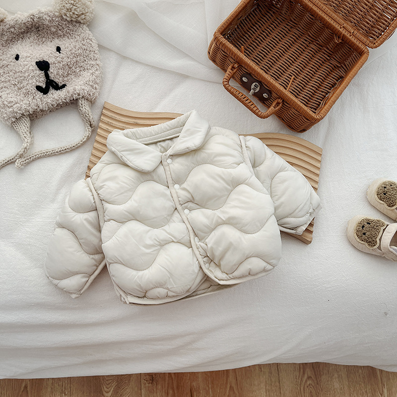 Ropa de algodón para niños, ropa de invierno para niños, nuevo estilo 2025, ropa de algodón ligera para niños, abrigos de algodón para niñas, chaquetas de algodón para otoño e invierno, chaquetas cálidas para niños