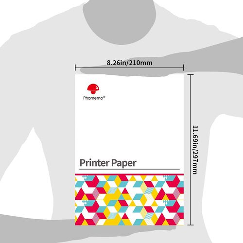 Phomemo M08F/S821 consumables quick-drying thermal paper A4/A5/B5/Letter thermal printing paper