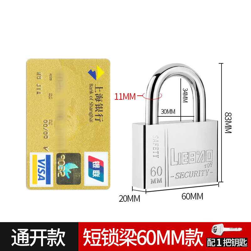 60 짧은 자물쇠 [열림] 열쇠 1개 [엔지니어링 스타일]