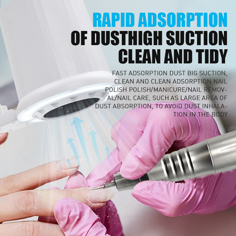 Transfronterizo exclusivo SN-D1 aspiradora de manicuras de alta gama manicuras pedicura iluminación de succión superior gran succión ventilador alemán