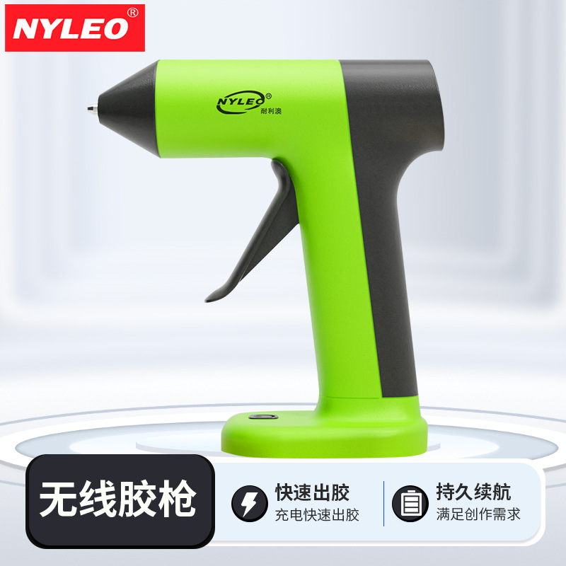 批发无线热熔胶枪速热迷你儿童款小型号胶棒锂电池usb充电款胶枪