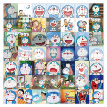 哆啦A夢貼紙 卡通可愛叮當貓手賬日記本相冊收納裝飾防水小貼畫