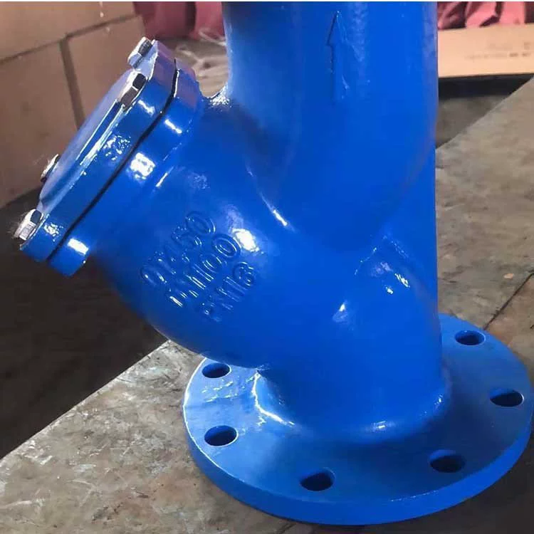 Клапан трубы фильтра типа Y из нержавеющей стали, чугунный очиститель, простой в использовании