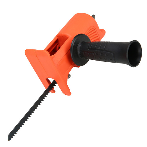 New electric drill modified electric saw, electric reciprocating saw, household saber saw, woodworking cutting electric drill to jigsaw
