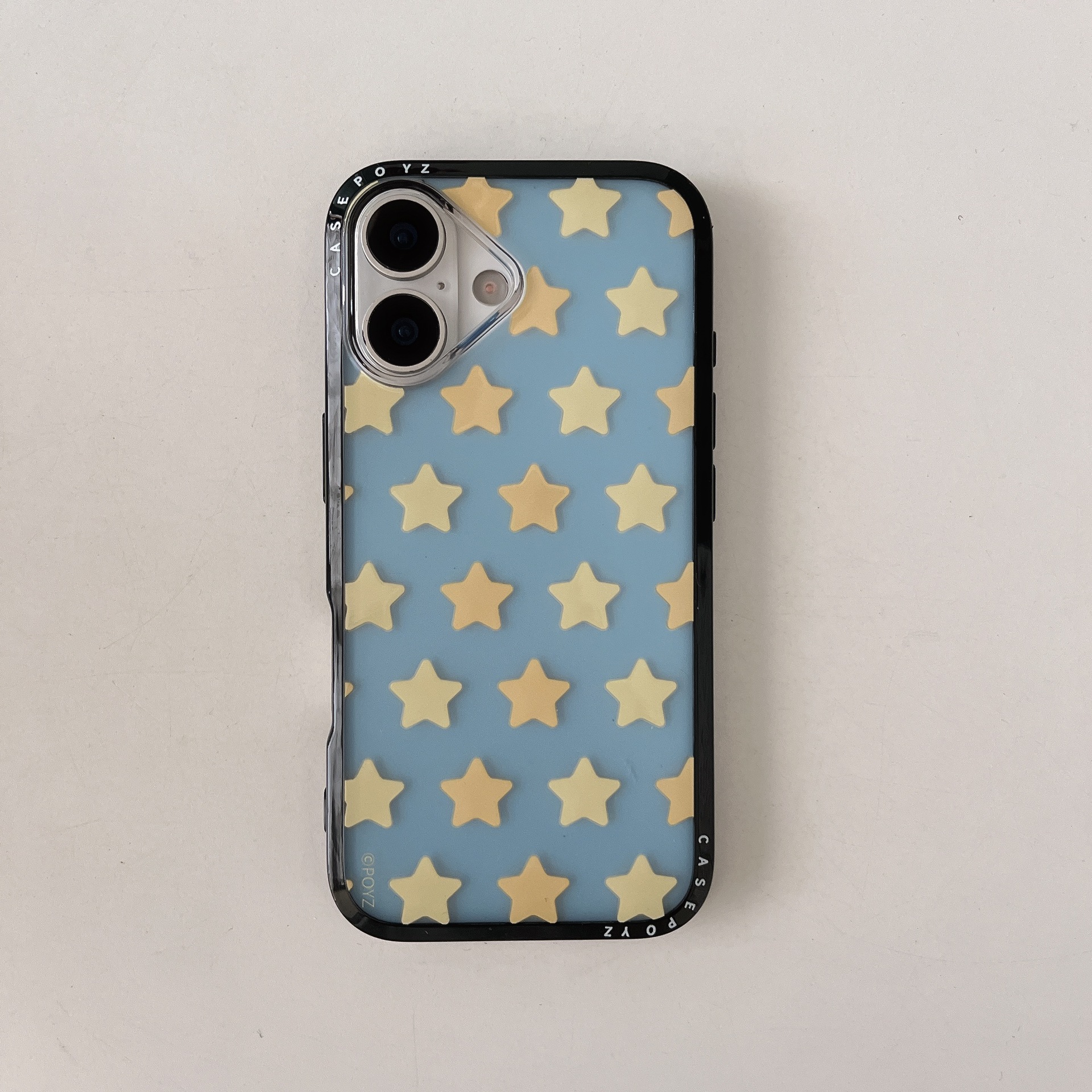 Las estrellas lindas de contraste de estilo coreano se aplican a la carcasa del teléfono móvil 16ProMax 14 Apple 15 femenino iphone16P nuevo