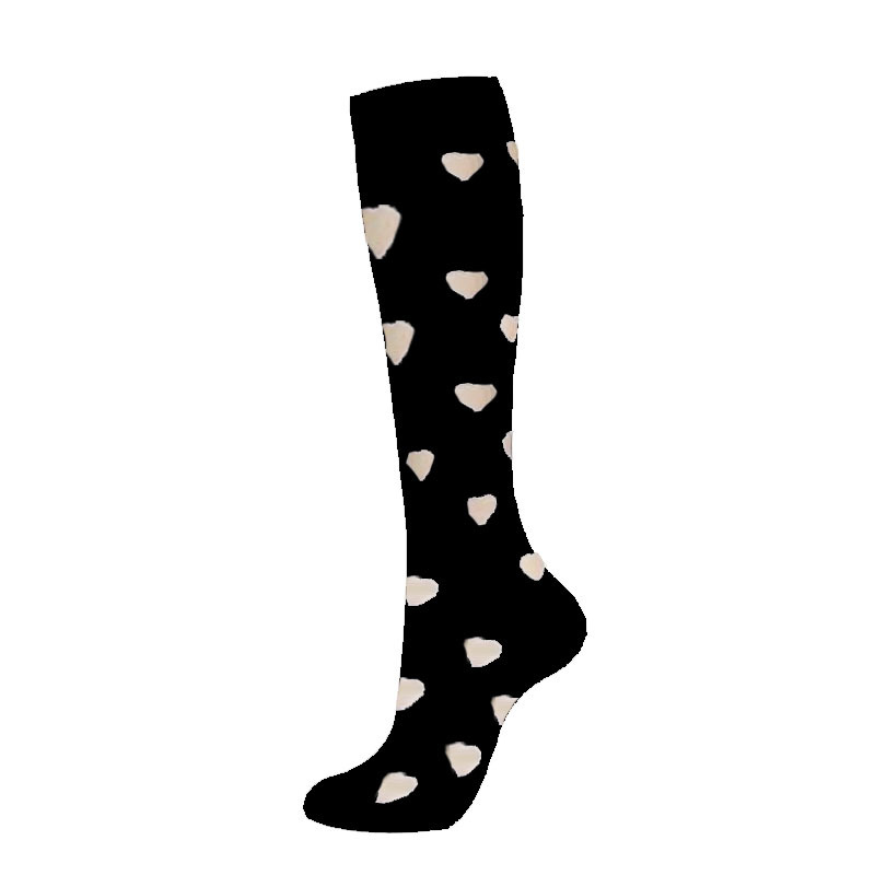 Selección estricta transfronteriza Suministro directo de Amazon en stock medias de presión calcetines de fitness deportivo para hombres y mujeres 168 combinación de patrones