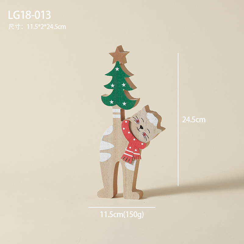 Bienvenido al alfabeto de madera creativa decoración navideña árbol de navidad decoraciones de mesa decoraciones navideñas Feliz Navidad