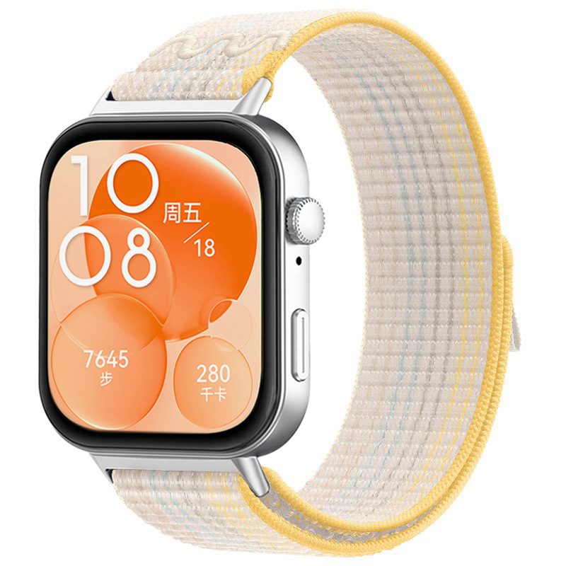 Huawei fit4pro 時計ストラップ HUAWEI Watch Fit4/3 ナイキ ナイロン ループ ストラップに適しています。|undefined