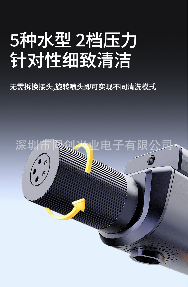 Brushless Car Washing Machine, High-Pressure Water Gun, Household Electric Lithium Battery 2026 New Model Cleaning Machine, Powerful Booster Device