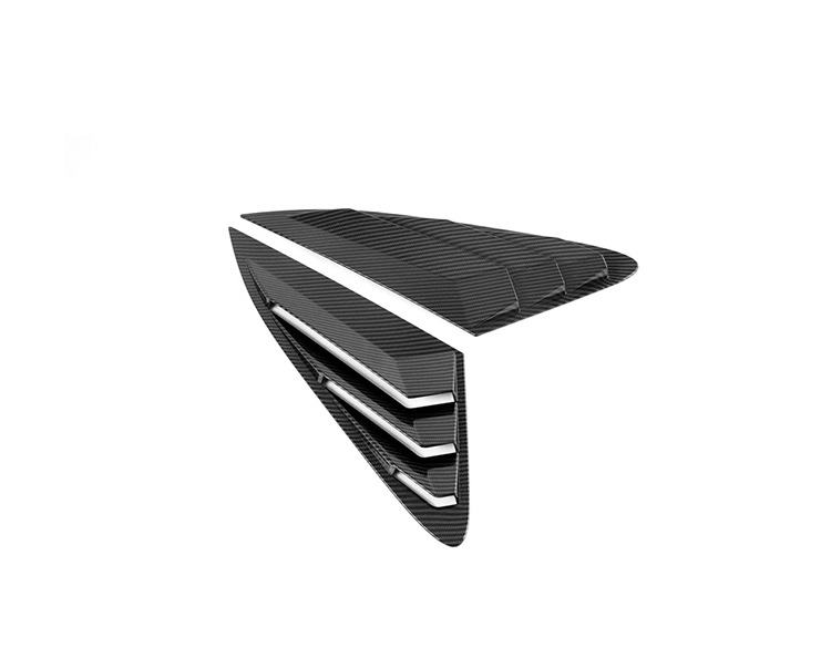 Applicable to 20 Kia K5 Kaiku Rear Window Air outlet triangle shutter decorative patch exterior accessories modification
