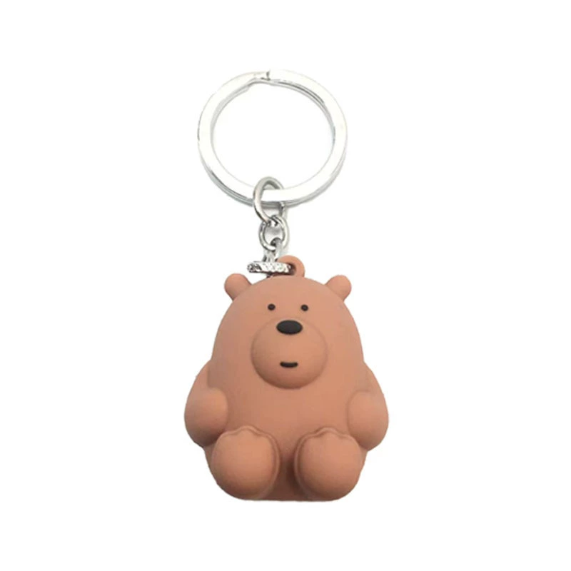 Keychain, three dimensional cute swimming ring, creative pendant, in 3d format, Birthday gift