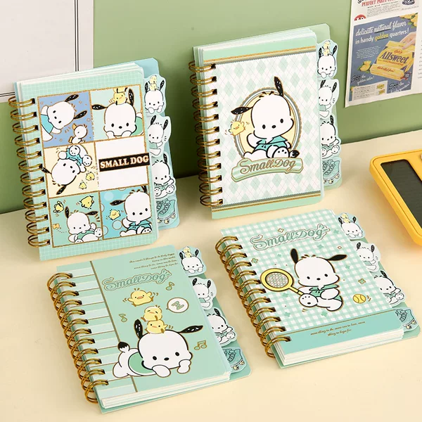 1113-1 Pa just dog coil book bronzing page notebook cute A7 hand book high color value primary school stationery