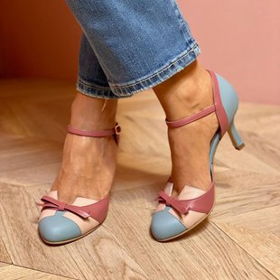 Cross-Border Export Model 2025 Summer High-Heeled Fashion Color Matching 40-43 Large Size Buckle Strap Hollow Sandals