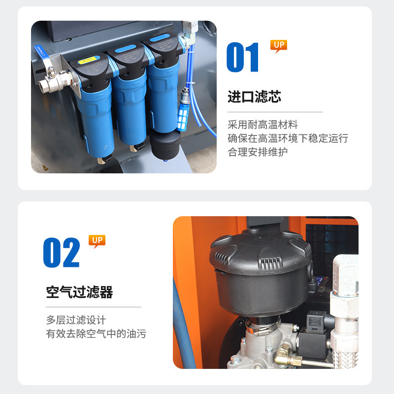 永久磁石可変周波数スクリューエアコンプレッサー 15-22KW 省エネ高効率低騒音レーザー切断専用エアコンプレッサー|undefined