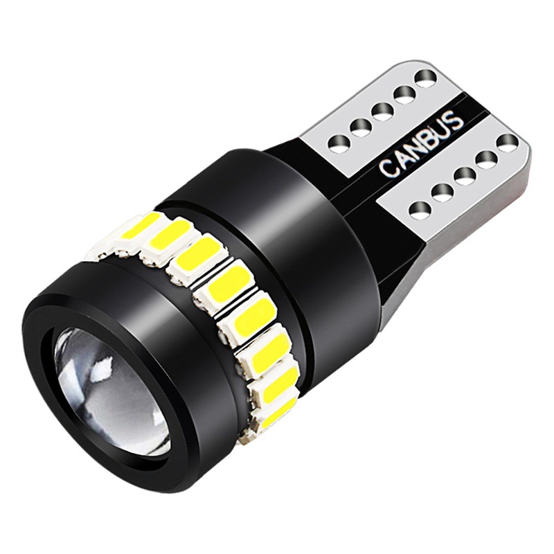 Bombilla LED T10 para Automóvil Shangxian, Luz Indicadora de Ancho, 3014 +18smd, Alta Luminosidad, Decodificación LED, Luz para Instrumentos de Automóvil