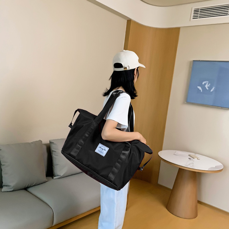 出差旅行包手提旅行袋大容量收纳包单肩包运动瑜伽健身包便携|undefined