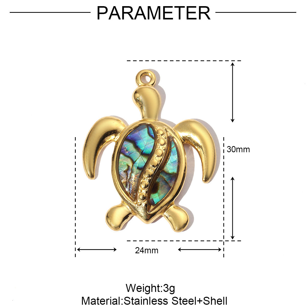 7g Weight Pendant Jewelry Making Type 24 * 30mm Jewelry Making Size DIY Ornament Accessories Classification 3 PCS/Package Quantity 304 Stainless Steel Material Starfish, Conch, Dragonfly, Fish Pattern All Seasons Season Polished Finish Retro, Marine Style, Beach Style 3 PCS/Package 24 * 30mm 304 Stainless Steel Starfish Conch Dragonfly Polished Pendant DIY Ornament Accessories 13