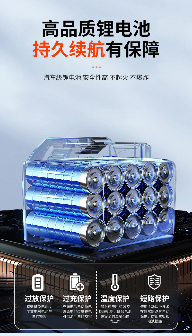 Folding Mobility Scooter Cross-Border Export Household Small Four-Wheeler Elderly Electric Vehicle Disabled Anti-Fall Moped