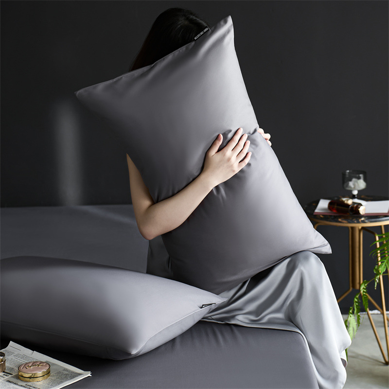 Moderno simple viento 60 almohada de algodón largo almohada de piel almohada de algodón puro almohada de algodón tipo A