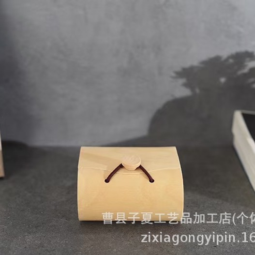 桦木树皮盒茶叶创意木头礼品盒软木质皮盒可印logo厂家批发|undefined