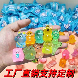 夜光微缩小动物盲袋迷你老虎兔子玩偶模型玩具仿真物品男女孩盲盒