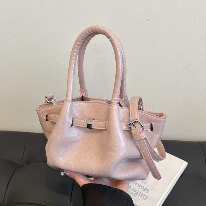 Nicho de diseño de moda bolsas de balde para mujeres 2025, nueva moda bolsas de hombro de estilo extranjero, bolsas de mano de alto nivel.