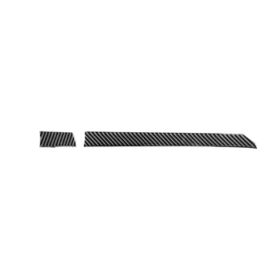 Suitable for Toyota 19-23 Corolla Rayling Rui Set of Carbon Fiber Central Control Steering Wheel Modification Decorative Stickers (Other Automotive Interior Supplies) - 2-pieces-of-center-console-decorative-strips