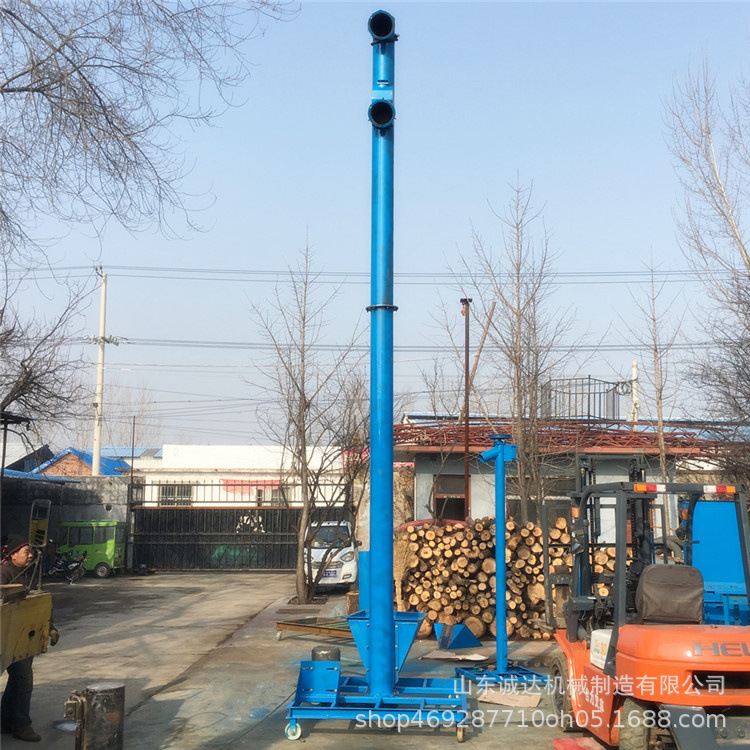 粉煤灰水泥倾斜输送机移动螺旋输送机圆管螺旋输送机 厂家报价