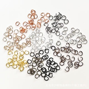 in stock quick hair 4-20mm diameter opening ring diy single ring opening ring jewelry accessories handmade material bag