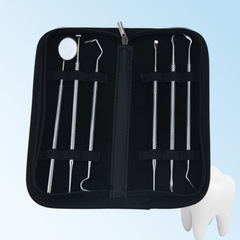 Manufacturer wholesale dentist tools 6-piece set, dental materials whitening teeth set, home oral care tools
