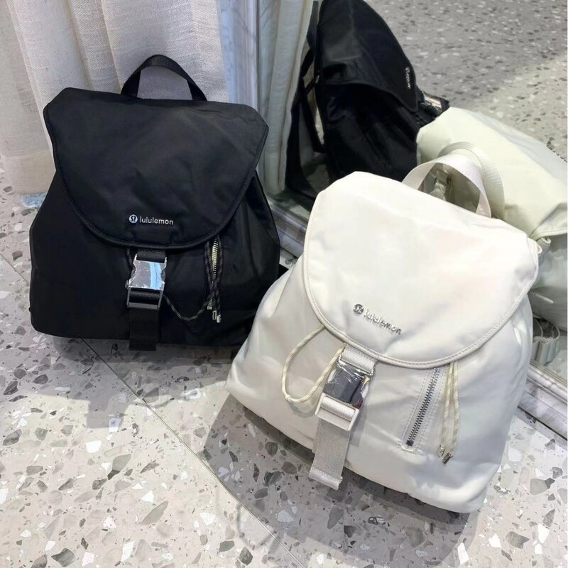 Lululemon New 10L Backpack Drawstring Bucket Backpack Drawstring Women's Casual Women's Bag School Bag