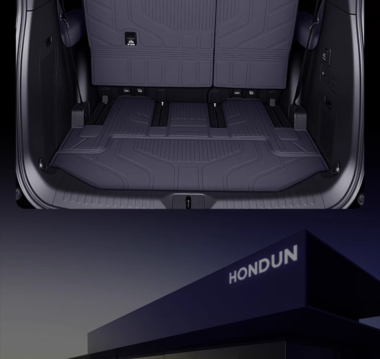 Specially Used for Wei Brand Alpine 8 Trunk Mat Tpe25 Wey Car Seven-Seater Modified Decorative Accessories Foot Mat Supplies