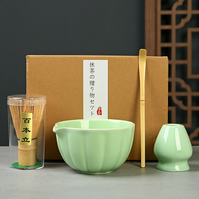 Cepillo de té de matcha de 100 centavos de matcha