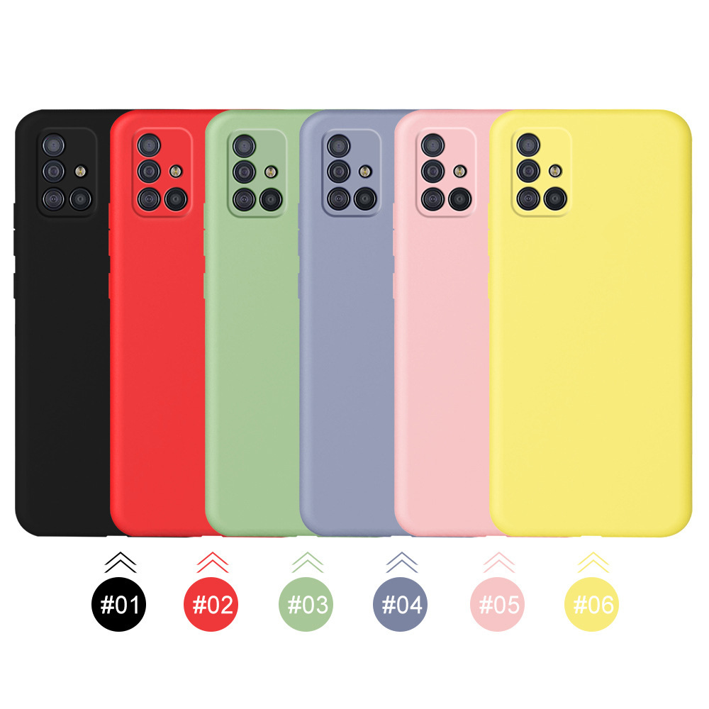 Diretamente do fabricante: Capa à prova de choque para Samsung S23, capa de silicone líquido para celular S20FE/A53/A23/A24_voghion.com