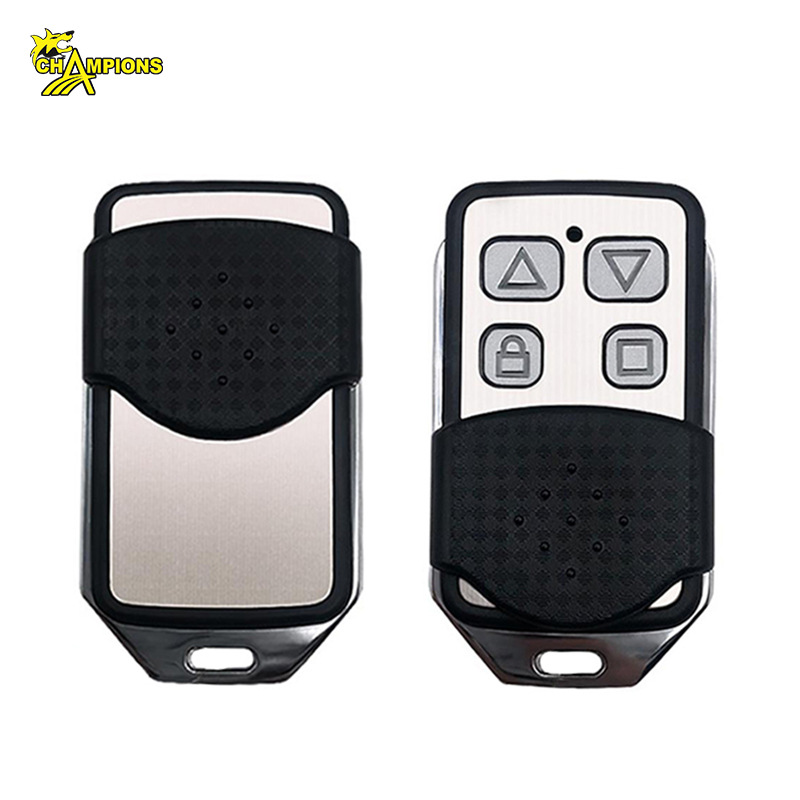 Control remoto inalámbrico de cuatro botones para puertas de garaje eléctricas, tipo aprendizaje, alarma antirrobo para puertas y ventanas, control remoto compatible. image 7