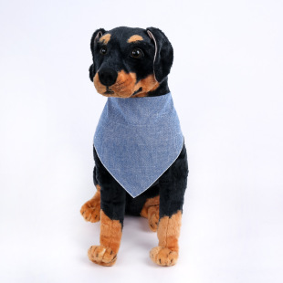 Cross-Border Cute Style Pet Saliva Towel, Cat Plaid Bib, Christmas Accessories, Small Size Dogs Dog Triangle Towel