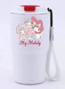 Cartoon coffee handheld portable glass stainless steel with glass