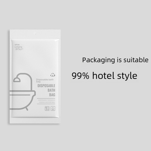 One-time use bathtub liner, hotel disposable toiletries packaging bag, bath bag, disposable bathtub liner
