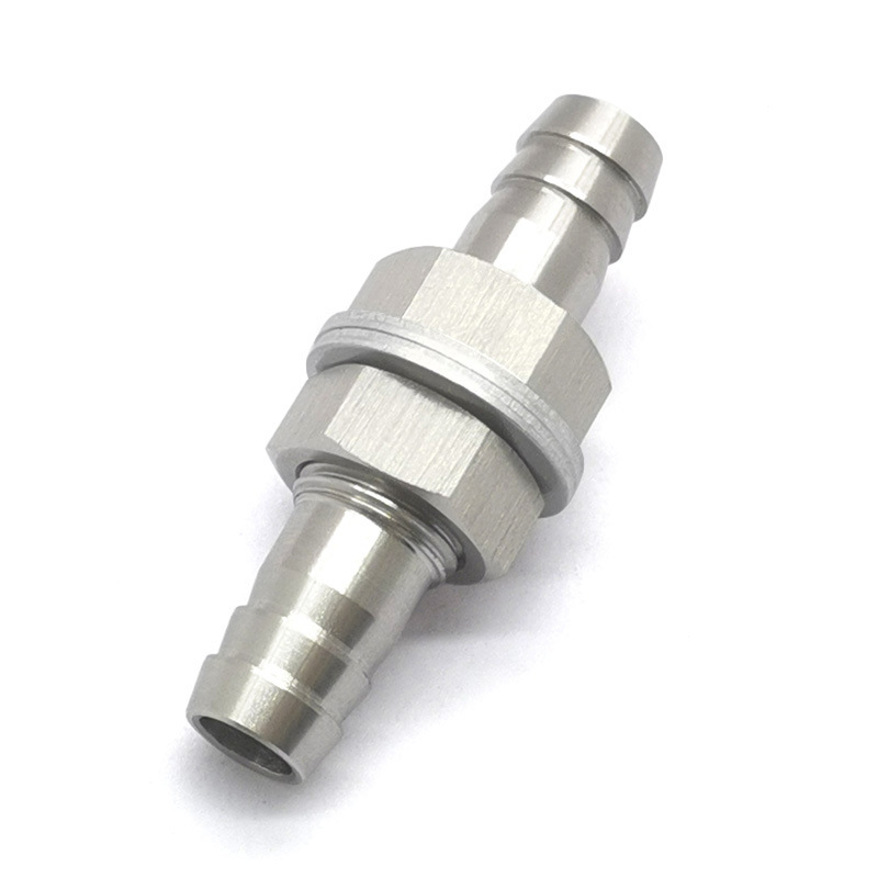 Conector de Placa Hexagonal de Acero Inoxidable 304 con Espiga para Manguera de 3/8, Reductor de Grifo, Accesorios de Conexión para División de Manguera