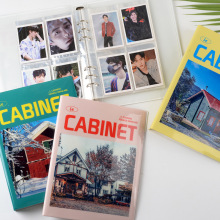 我的收藏系列镜面A5活页册3寸拍立得相册少女追星相片收纳册