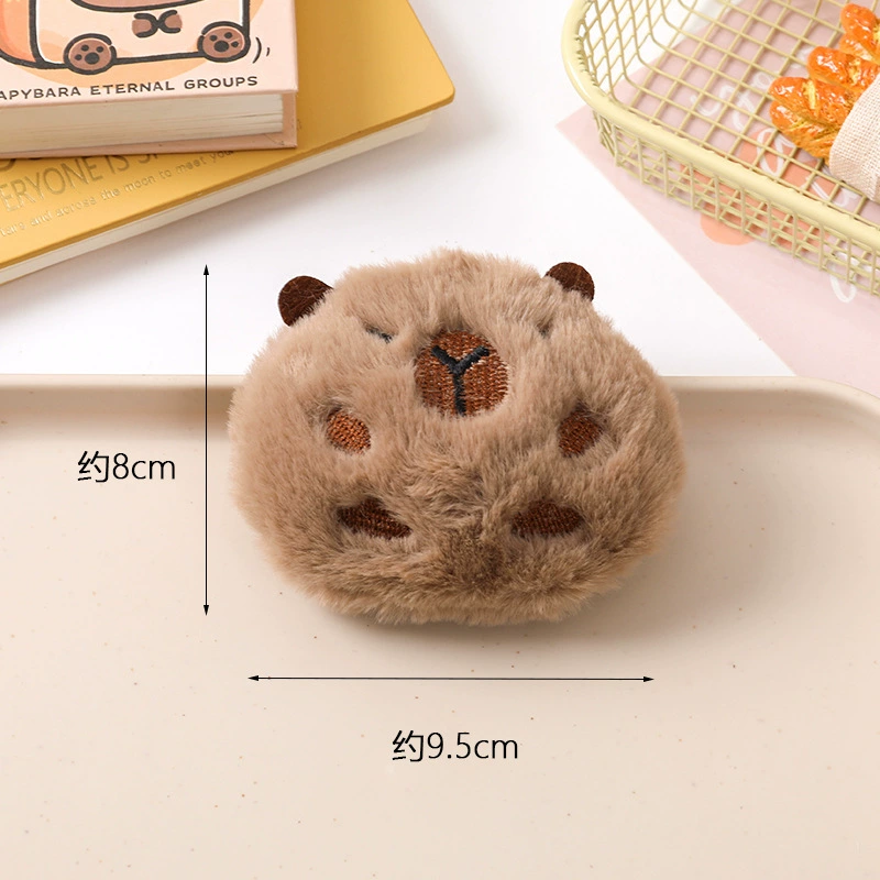 Cartoon plush brooch, doll, keychain, cute accessory, pendant
