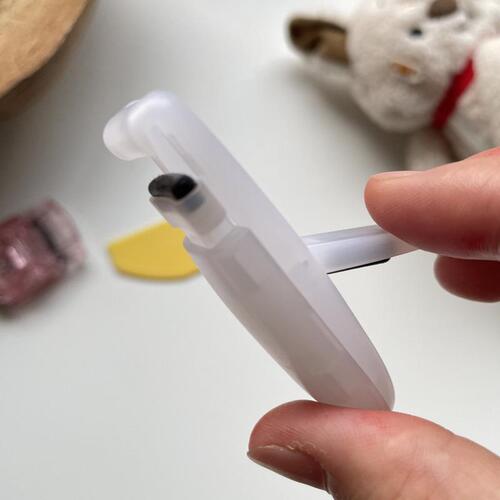 Xiaojiu Classmate Manual Portable Curling Long-lasting Eyelash Curler with Replacement Pad Mini Partial Eyelash Curler