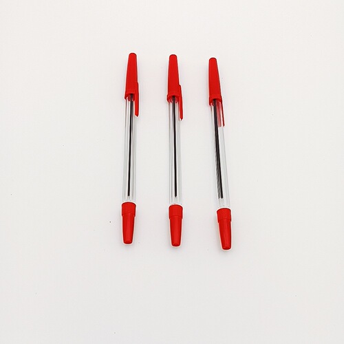 0.583mm bullet tip ballpoint pen, office supplies hotel rollerball pens black red blue wholesale