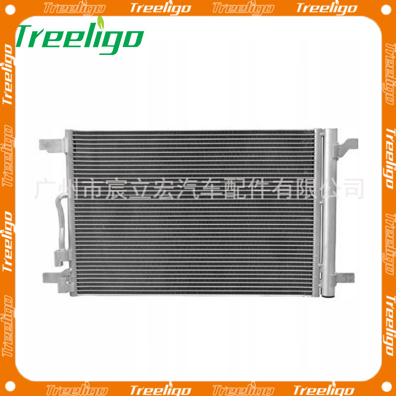 适用于大众奥迪高尔夫7/凌渡汽车冷凝器5QD820411B 5QD820411J