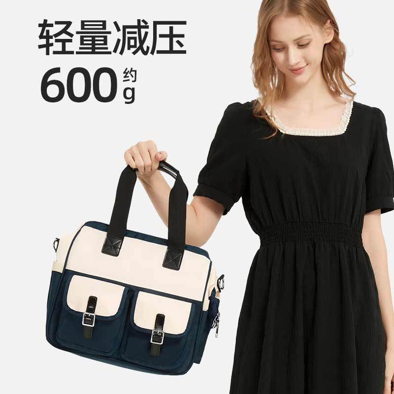2025 Large-capacity Waterproof Mom Mi Bag, a lightweight and portable baby bag for young people to carry on the shoulder and crossbody when going out undefined