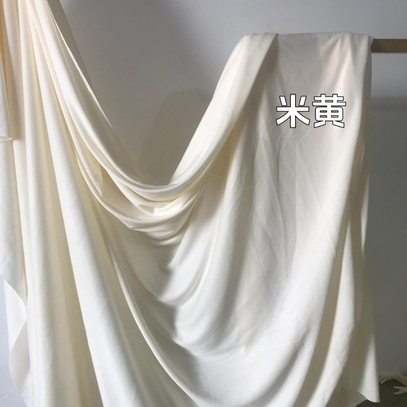 韩系法式复古杏色奶油色香槟色布幔婚庆周岁宴布置影楼摄影背景布|undefined