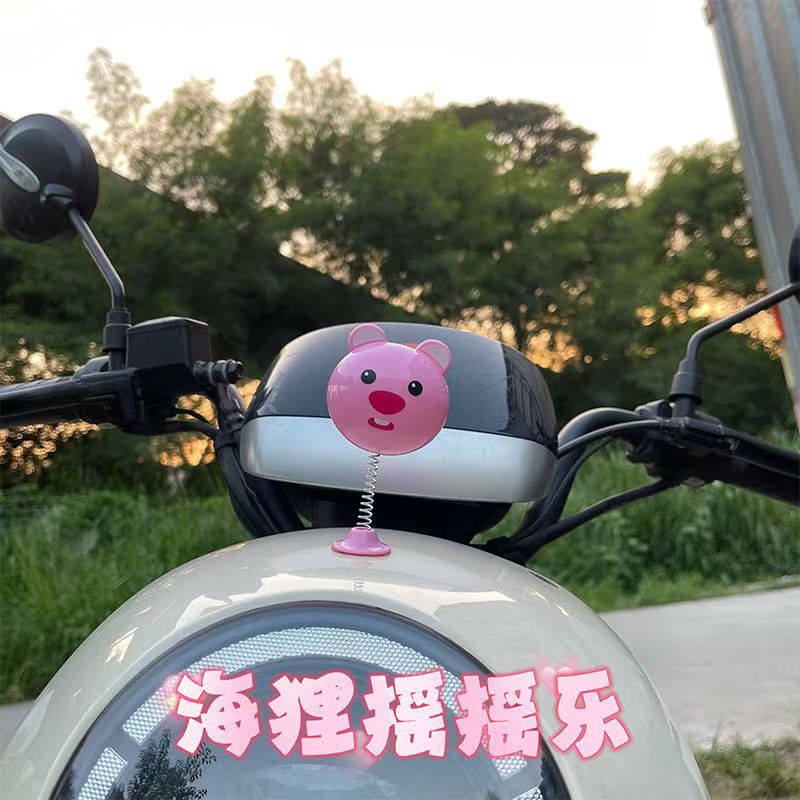 Diàndòngchē – Helmet cat ears bamboo Auto Parts and Accessories - beaver